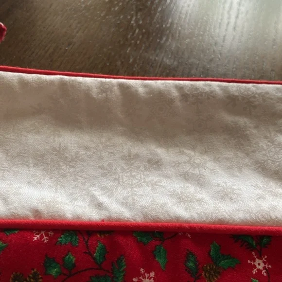 COPY - Christmas stocking with white cuff 19x7 inches - Picture 3 of 3